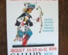 Gallup Inter-Tribal Indian Ceremonial Poster 37th, 1958.