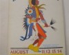 Gallup Inter-Tribal Indian Ceremonial Poster 45th, 1966.