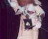 Native American Katsina Doll - Hopi Sakwa Ahote (Blue Ahote),  Al Sahmie. 16.5