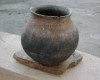 Native American Prehistoric Item - Tularosa Corrugated Jar Pottery. Very Large