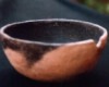 Native American Prehistoric Item - Sinauga Bowl Pottery. Redware with Fire Clouds