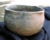Native American Prehistoric Item - Mississippian Pottery Vessel. Four Nodes on Rim