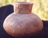 Native American Prehistoric Item - Mississippian Jar, Nice grayware piece of pottery from Steele, Pe