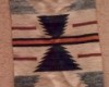 Navajo Weaving, Gallup Throw with nice colors and in good condition